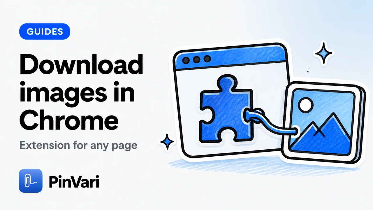 Chrome Extension to Download Images (No Account)