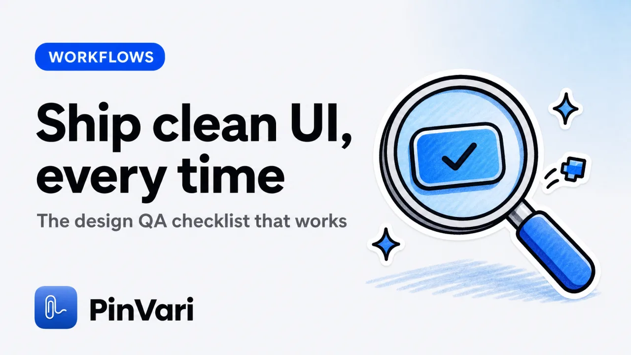 Design QA: Checklist & Process for Visual Testing Teams