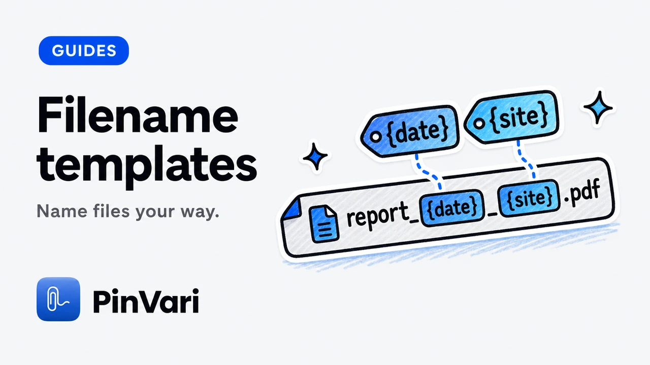 Filename Templates for Bulk Image Downloads
