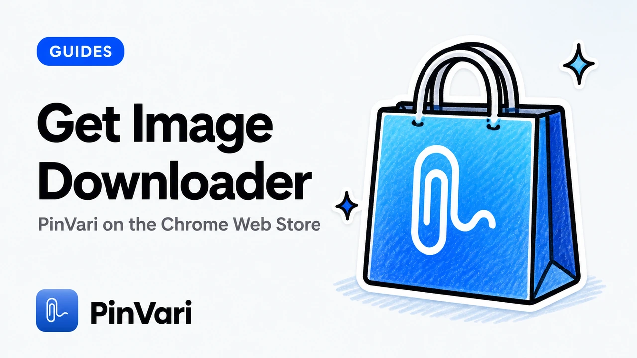 Get Image Downloader by PinVari (Chrome Web Store)