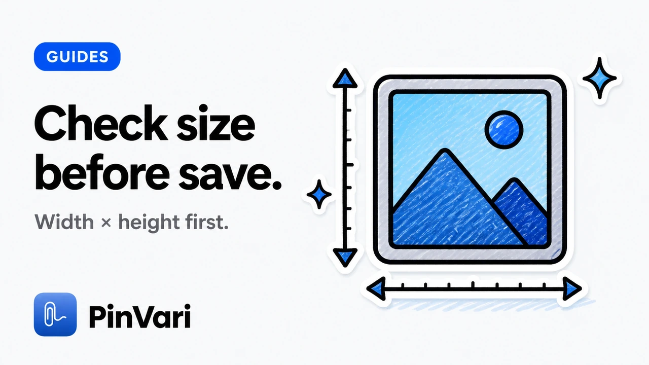 Check Image Dimensions Before You Save
