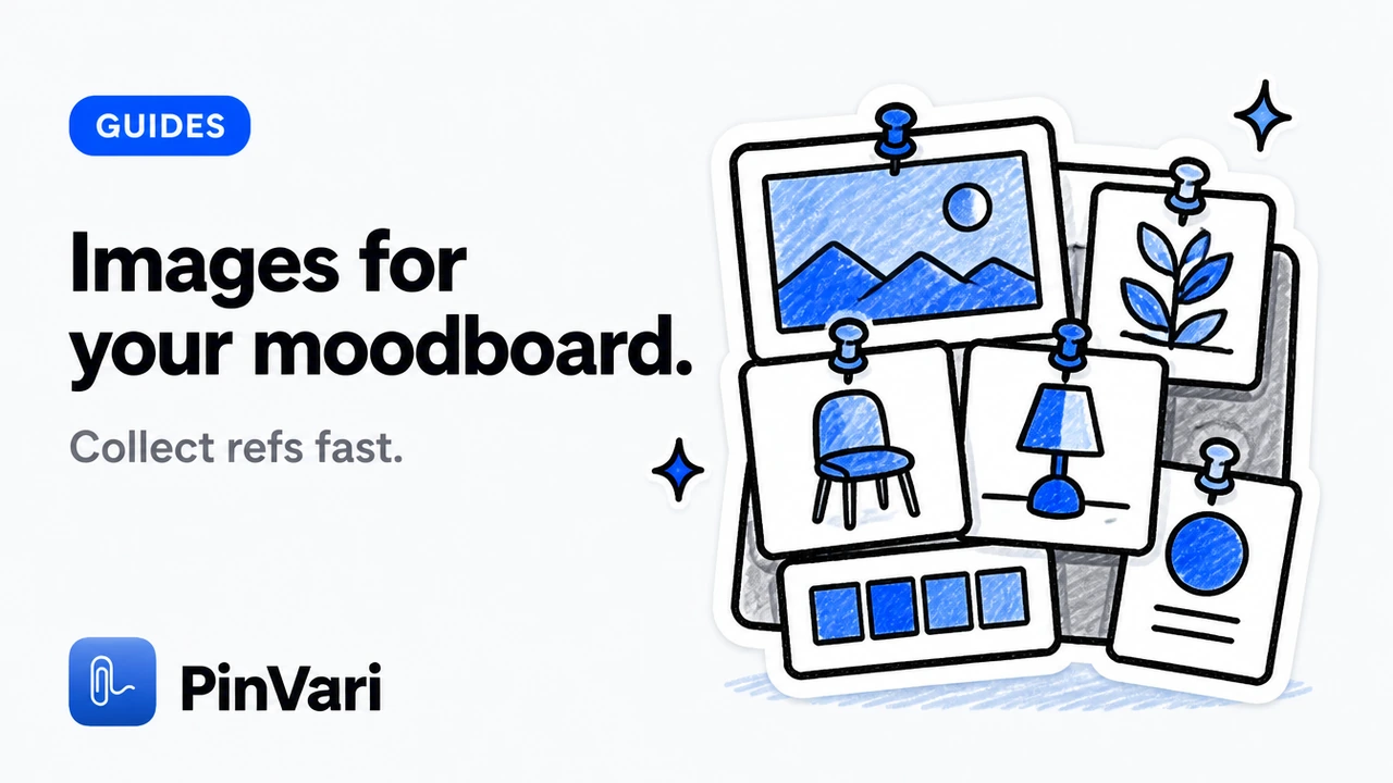 Download Images for a Moodboard Workflow