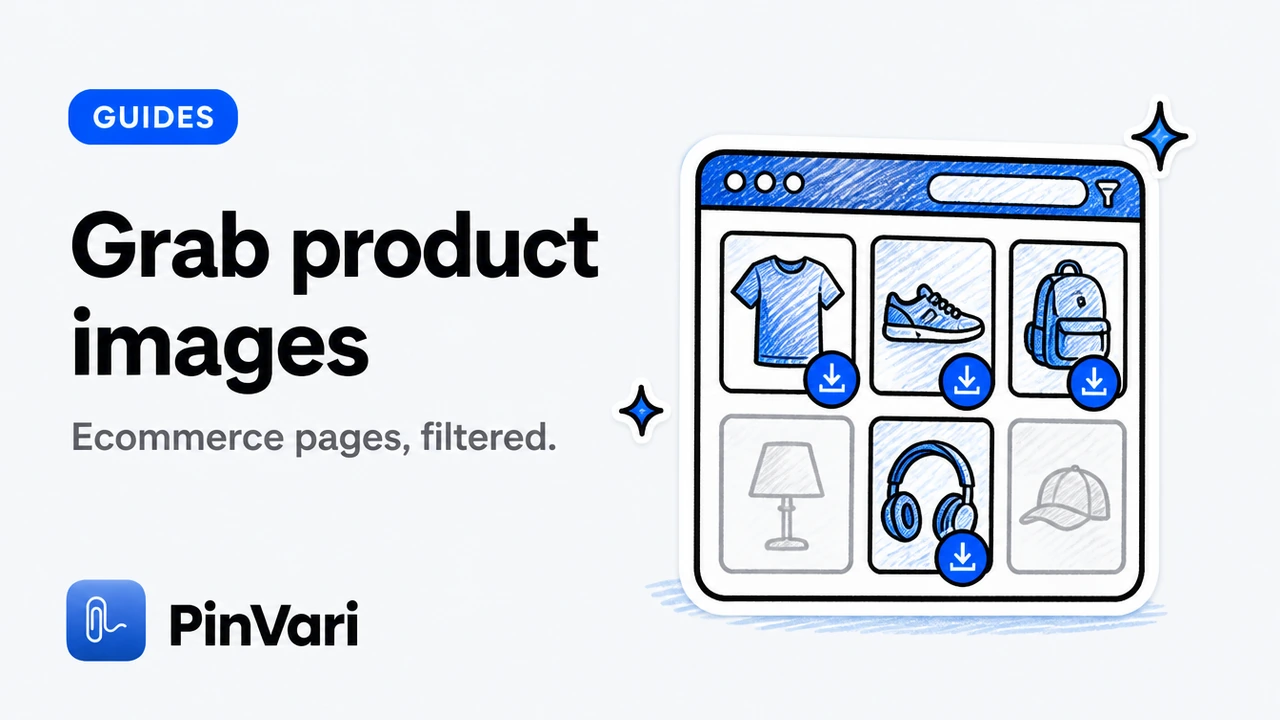 How to Download Product Images from Ecommerce Pages