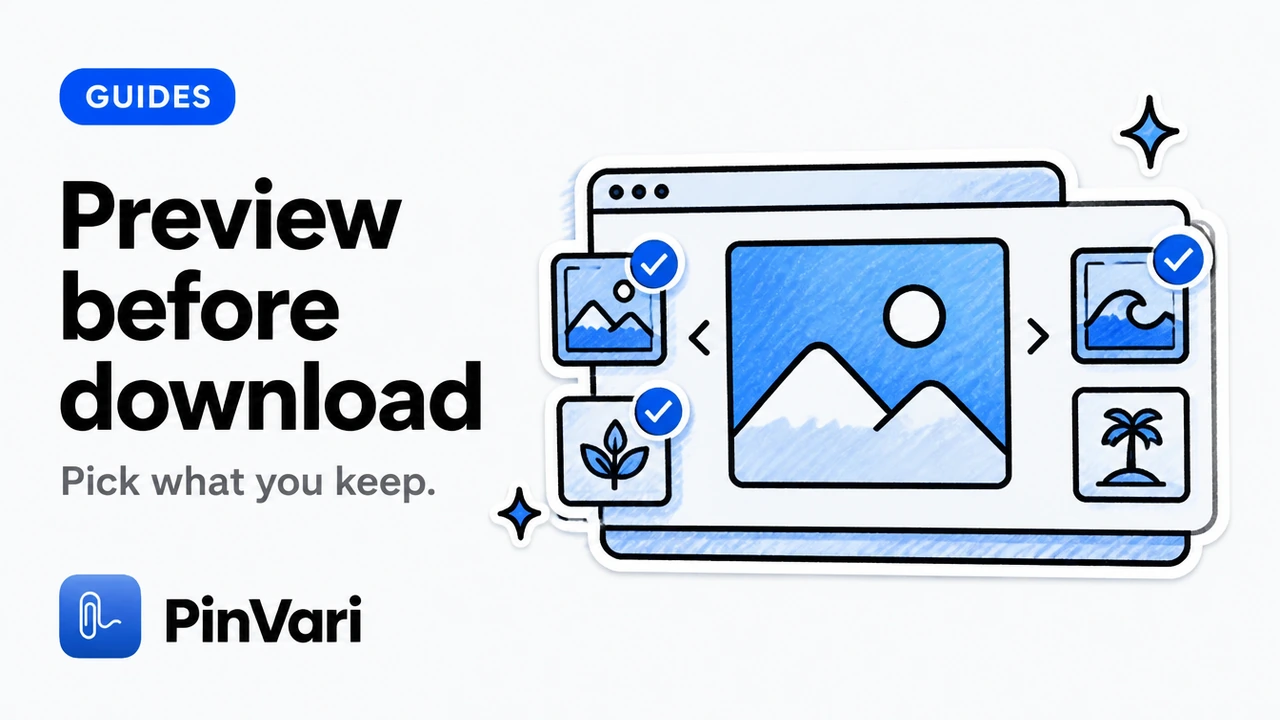 Preview Images Before Download in Chrome