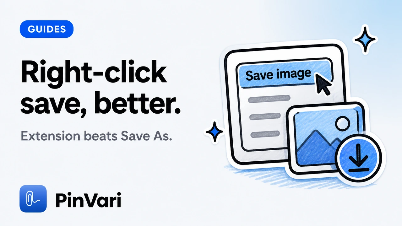 Right-Click Image Download with a Chrome Extension