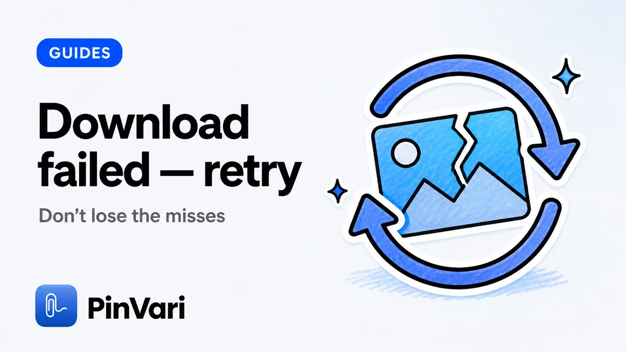 Image Download Failed — Retry Playbook