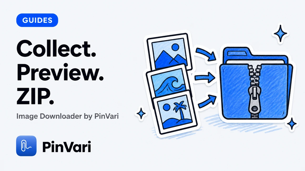 Image Downloader Chrome Extension — Collect, Preview, ZIP