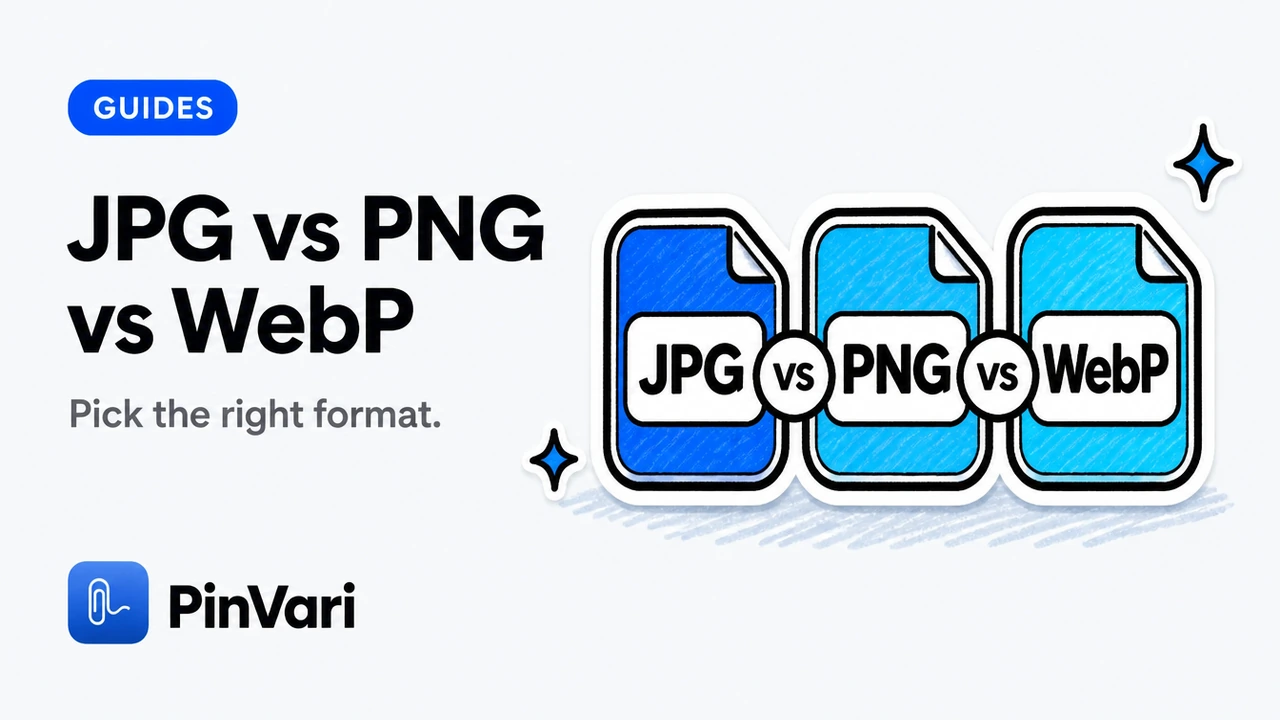 JPG vs PNG vs WebP When Downloading from the Web