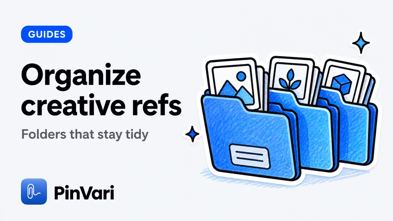 Organize Creative References from the Web