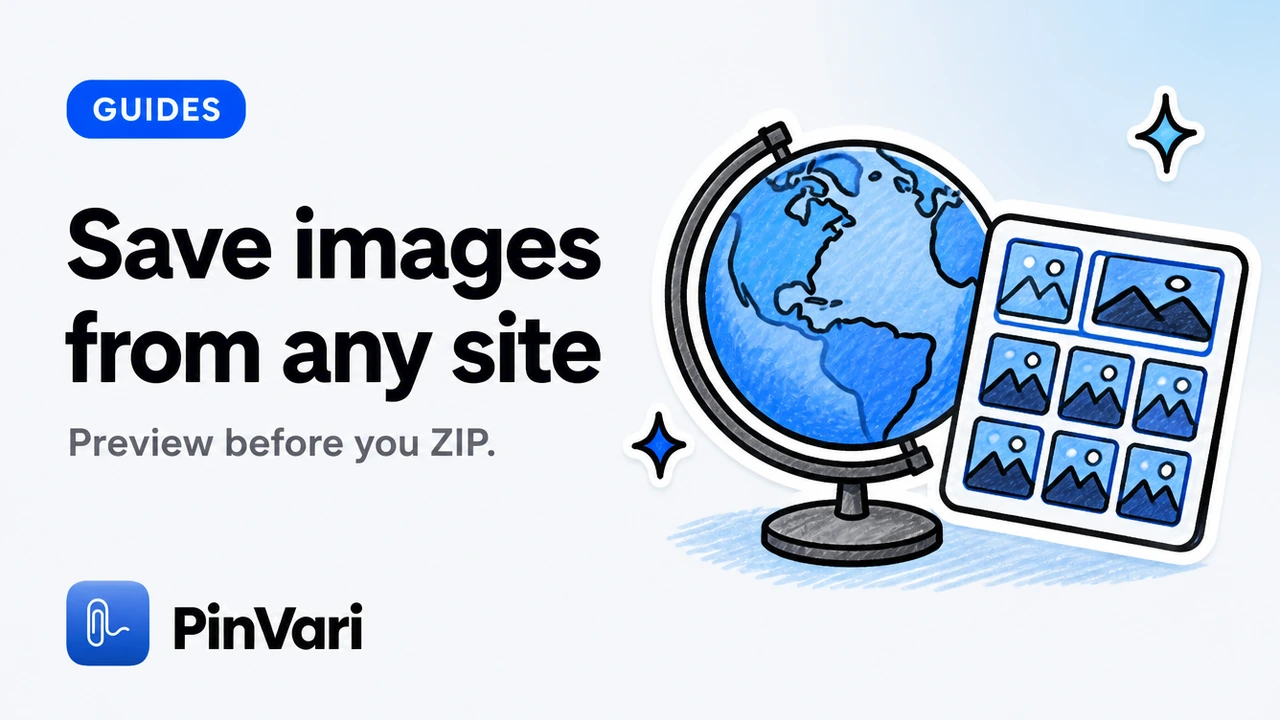 Save Images from a Website in Chrome — Fast Workflow