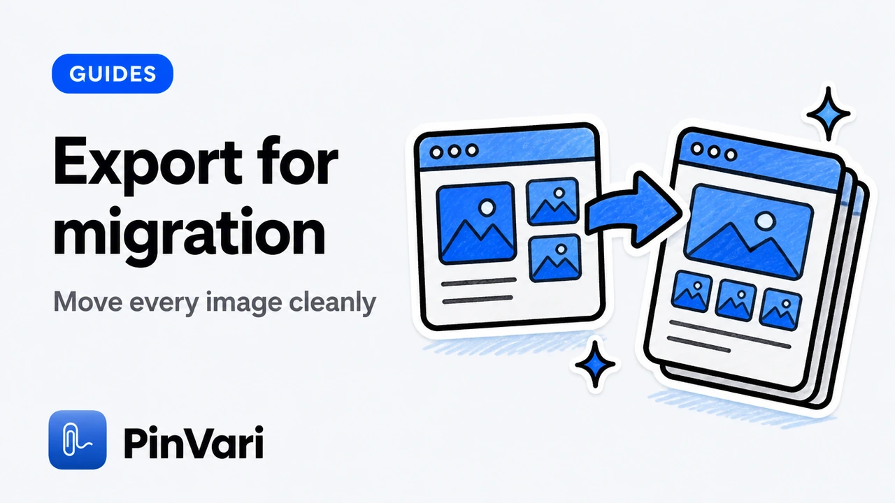 Export Images During a Website Migration